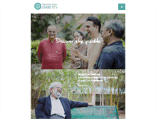 Tablet Screenshot of freedomfromdiabetes.org
